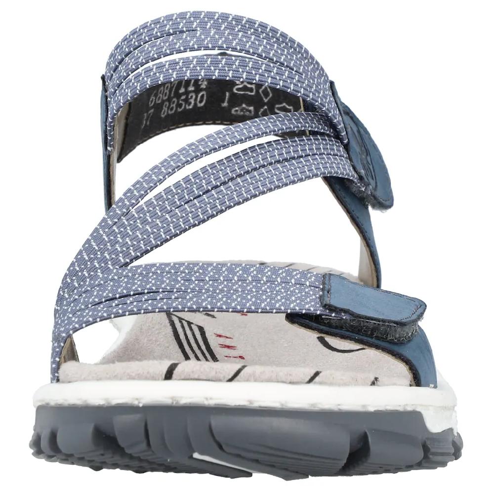 Rieker Riemchensandale Sommerschuh Sandalette Klettschuh im Sportslook ▷ für Bis zu 55% Rabatt