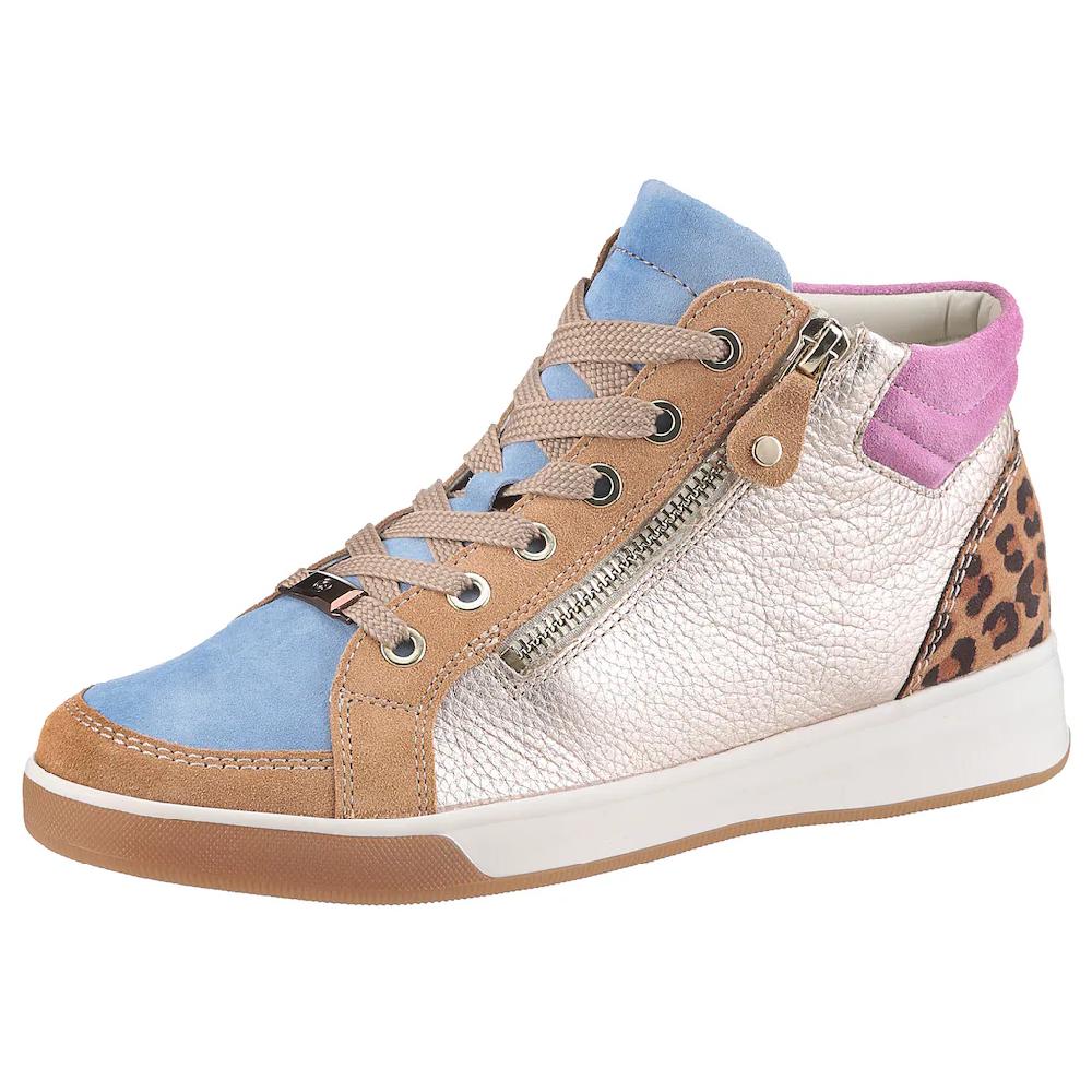 Ara Sneaker »ROM« High Top Sneaker Schnürboots mit Reißverschluss Fabrikladen