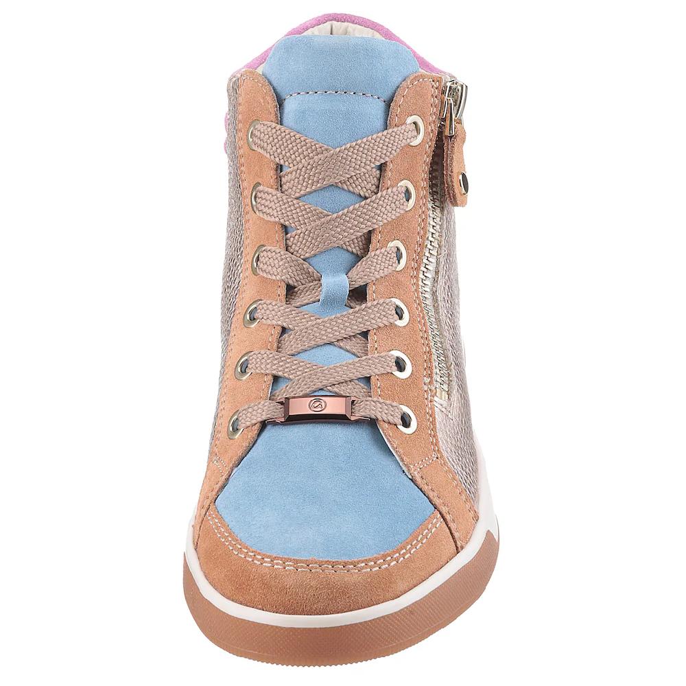 Ara Sneaker »ROM« High Top Sneaker Schnürboots mit Reißverschluss Fabrikladen