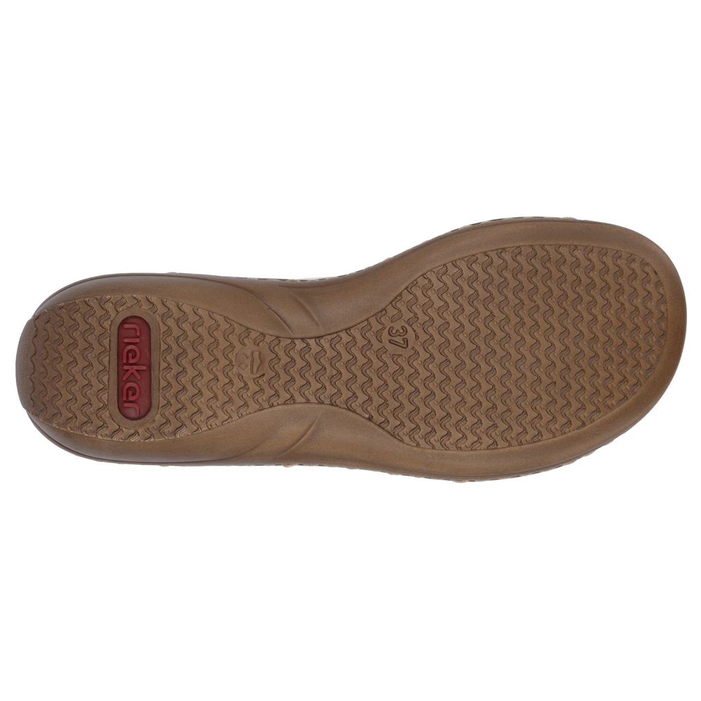 Rieker Pantolette Keilabsatz Sommerschuh Schlappen in sommerlicher Optik online kaufen 2025