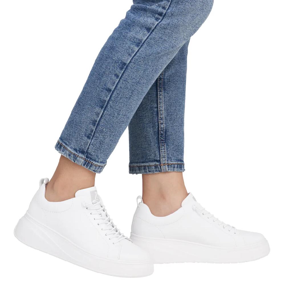 RIEKER Sport Plateausneaker Freizeitschuh Halbschuh Schnürschuh mit Schaftrandpolsterung online kaufen Auslauf