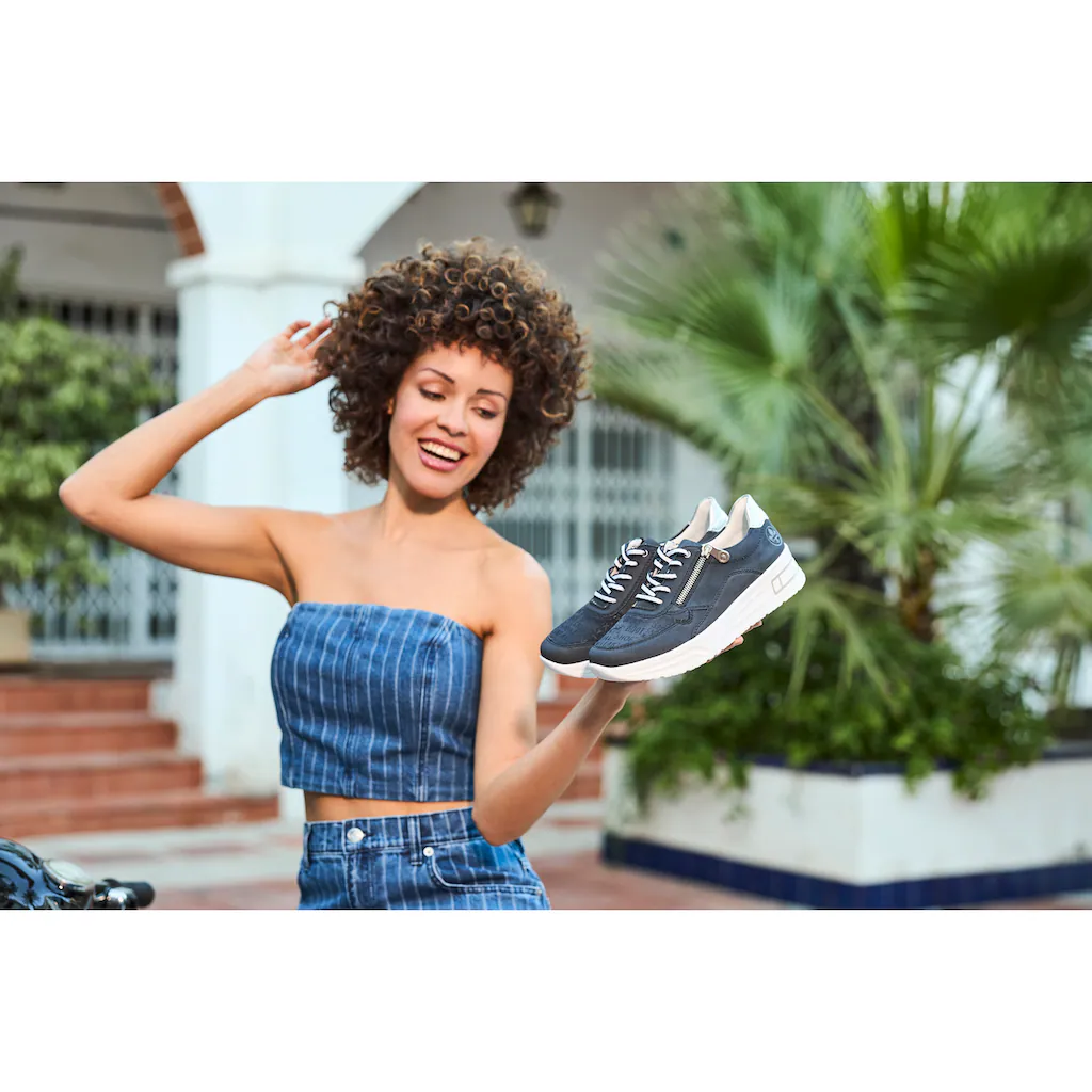 Rieker Plateausneaker Schnürschuh Halbschuh Freizeitschuh mit Soft-Einlage kaufen Limitierter Zeitrabatt
