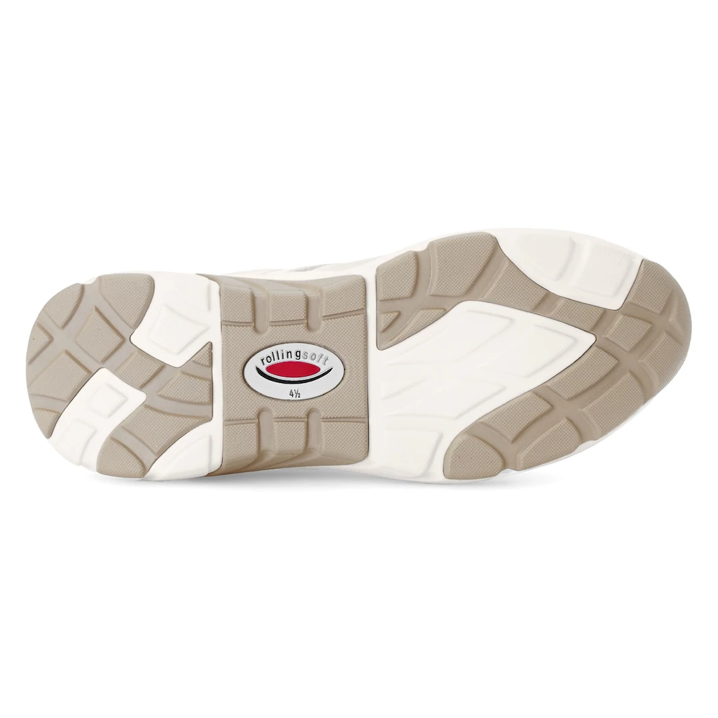 Gabor Rollingsoft Keilsneaker Freizeitschuh Halbschuh Schnürschuh mit rollingsoft-Laufsohle ▷ für Fabrik Onlineshop