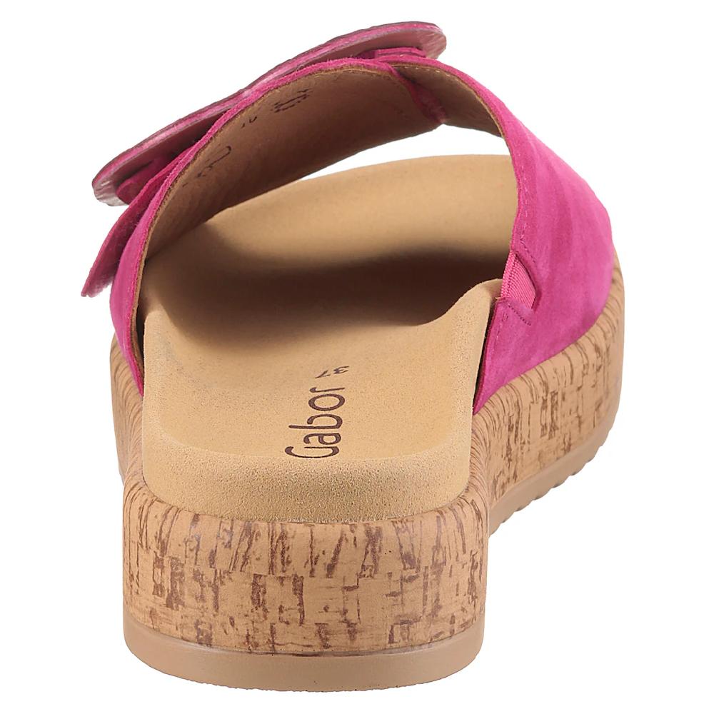 Gabor Pantolette Plateau Sommerschuh Bequemschuh Best Fitting für gute Passform Versandkostenfrei