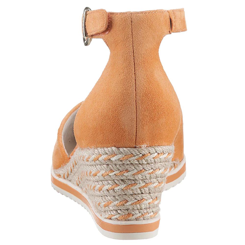 Tamaris Keilpumps Keilabsatz Schlupfschuh Riemchensandale mit modischem Jute-Besatz bestellen Neueste Mode