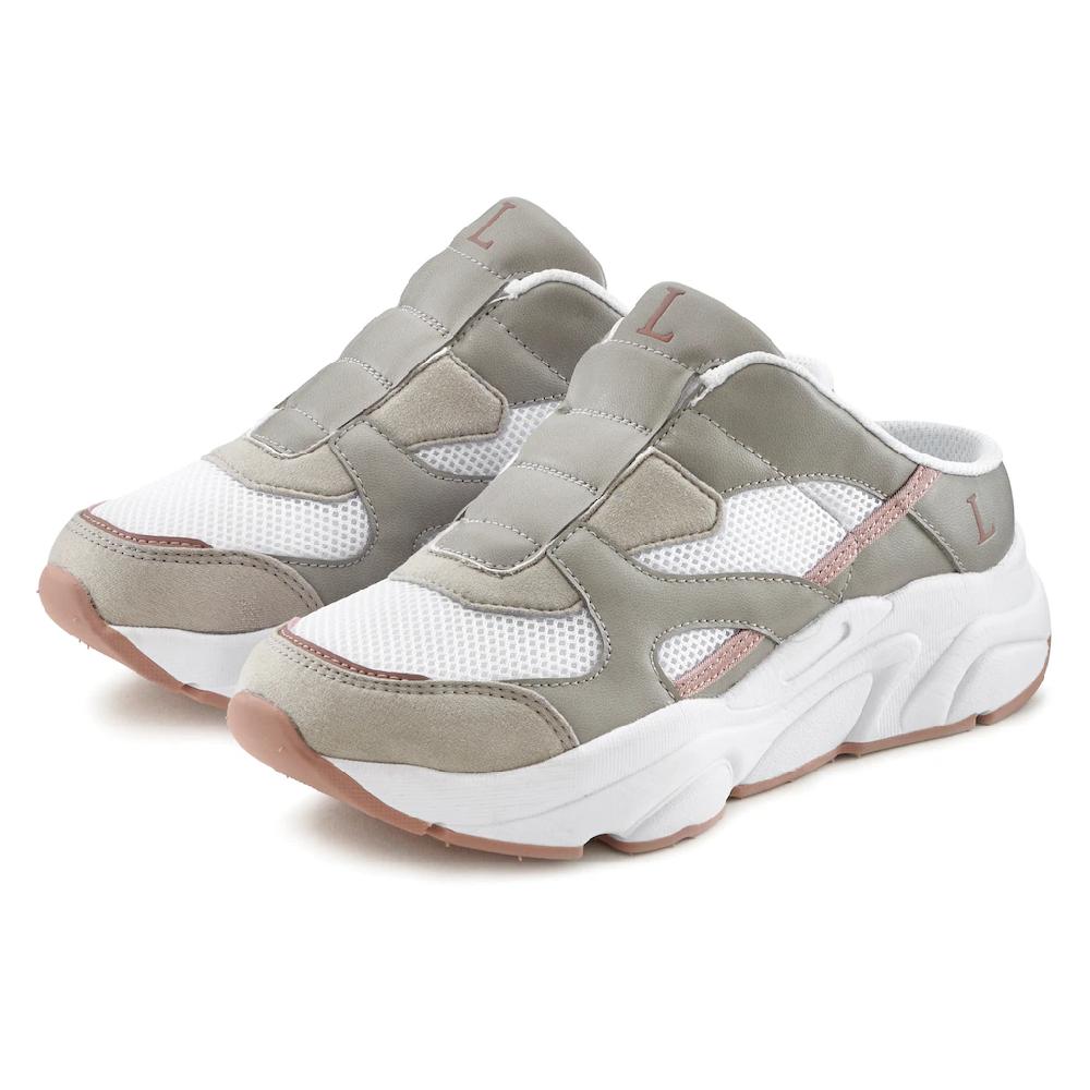 LASCANA Slip-On Sneaker mit Chunky Sohle Sabot Clog Freizeitschuh ▷ für Blitzangebot