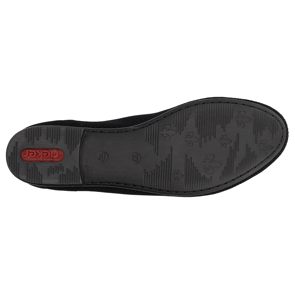 Rieker Slipper Loafer Business Schuh mit Strass-Steinchen verziert ▷ für Saisonale Angebote