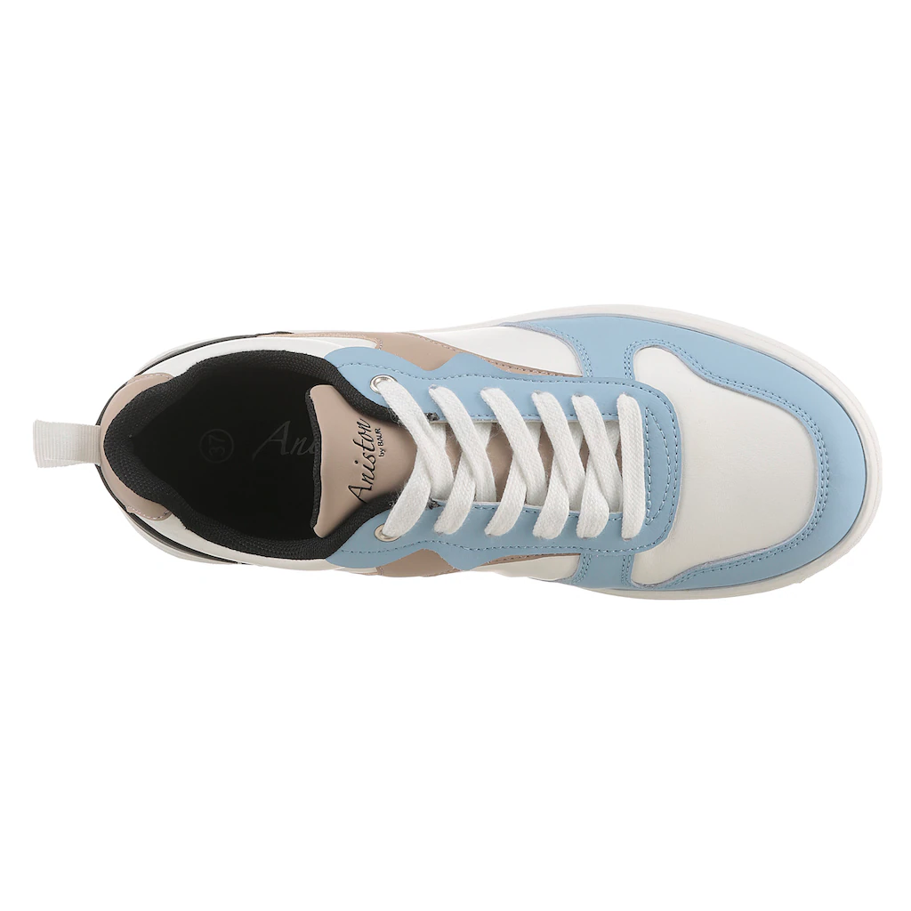 Aniston SHOES Sneaker Freizeitschuh Halbschuh Schnürschuh - NEUE KOLLEKTION auf Rechnung VIP-Rabatte