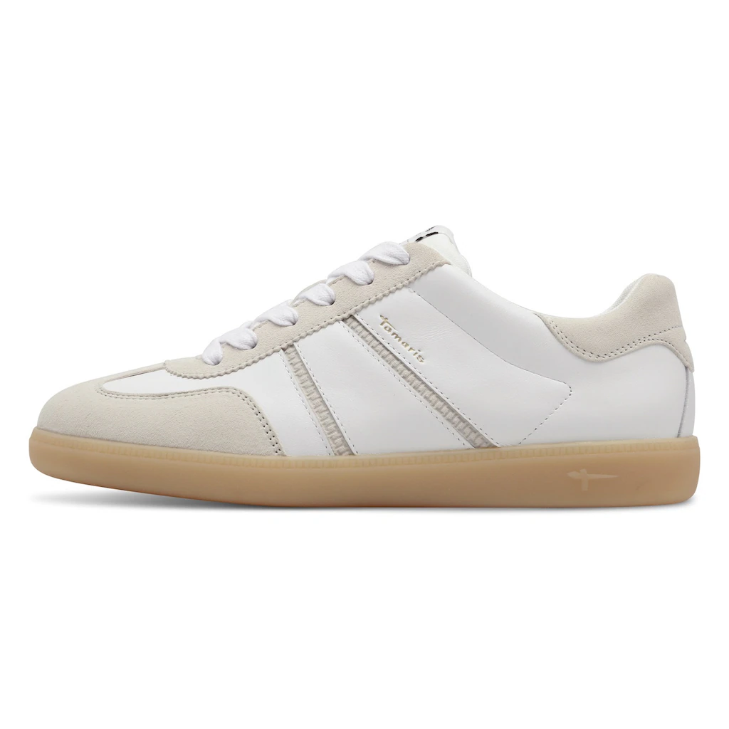 Tamaris Plateausneaker Freizeitschuh Halbschuh Schnürschuh mit gepolstertem Schaftrand kaufen Super Sparpreis