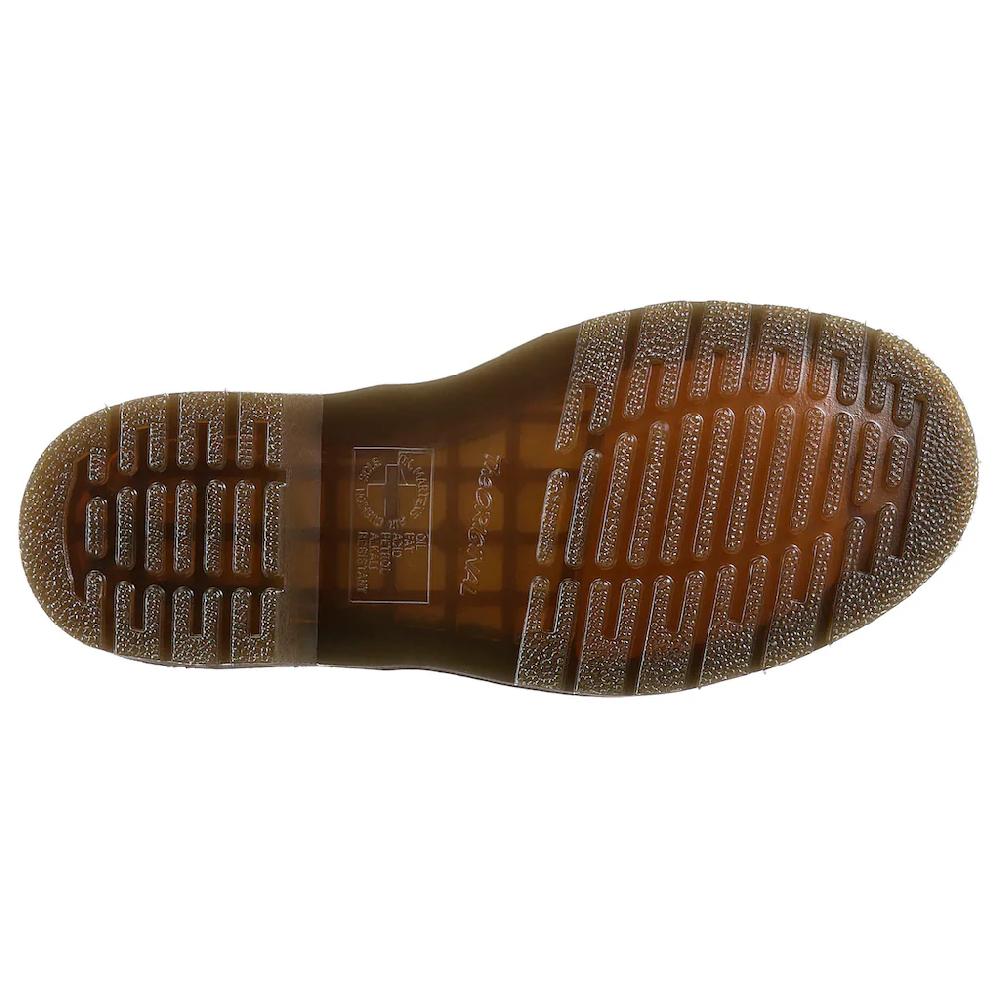 DR. MARTENS Schnürstiefel »1460 8 Eye Boot« Festival Blockabsatz Schnürboots mit gelber Rahmennaht ▷ für Neueste Stile