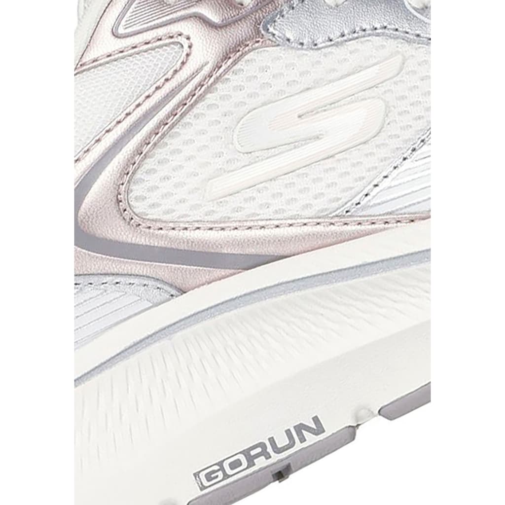 Skechers Sneaker »GO RUN CONSISTENT 2.0« Retro Sneaker Schnürschuh mit Metallic-Besätzen online kaufen Letzter Tag