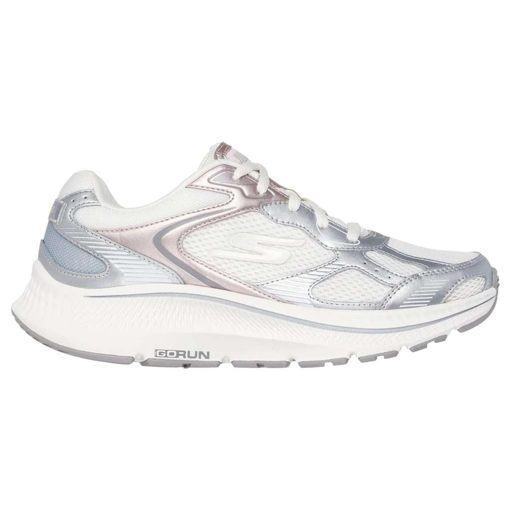 Skechers Sneaker »GO RUN CONSISTENT 2.0« Retro Sneaker Schnürschuh mit Metallic-Besätzen online kaufen Letzter Tag