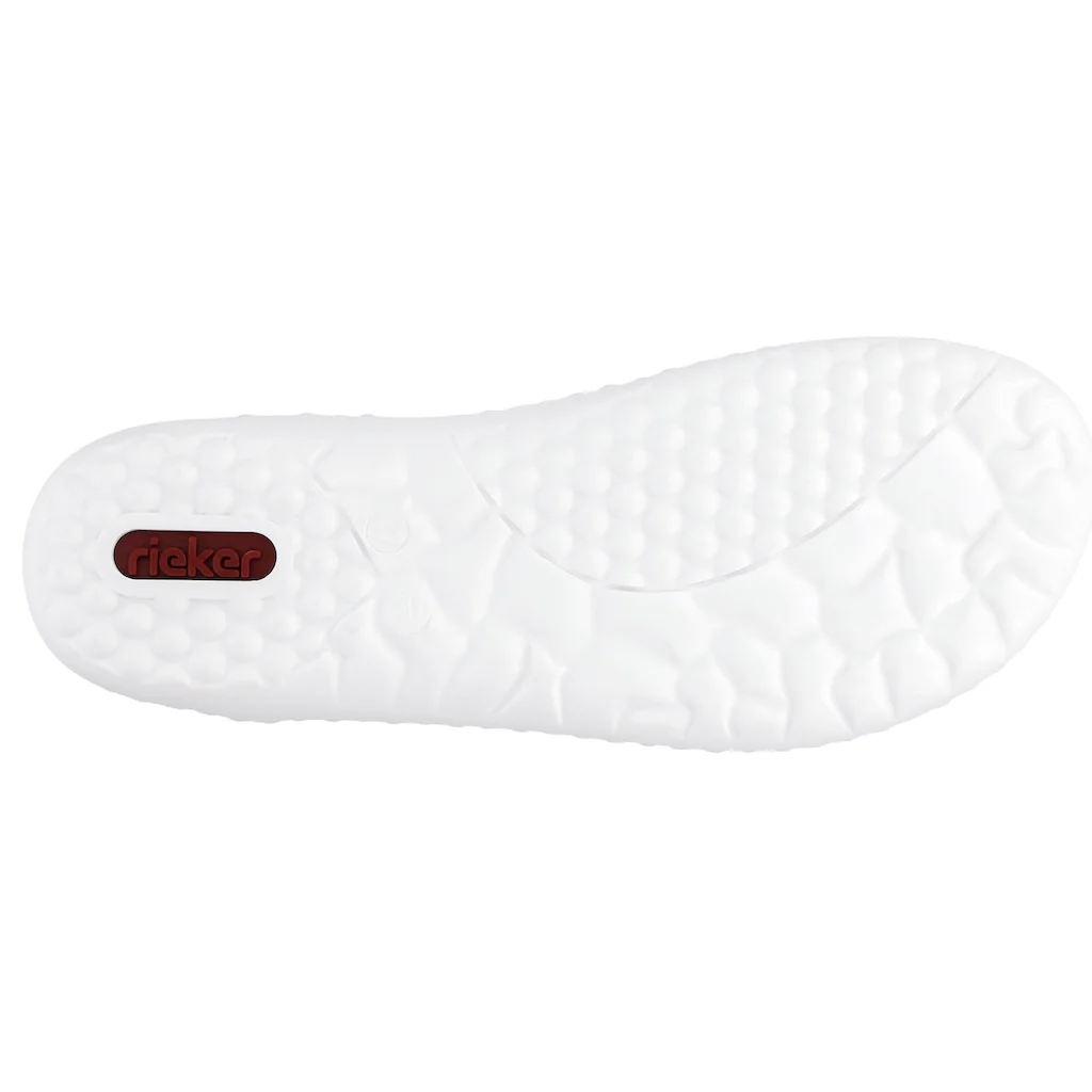 Rieker Slip-On Sneaker »Barfußschuh« Slipper Freizeitschuh Halbschuh mit elastischem Strickschaft online kaufen Bis zu 65% Rabatt