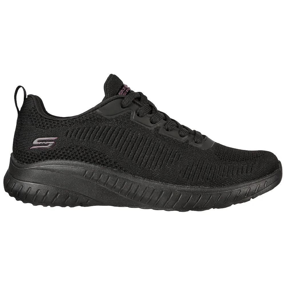 Skechers Sneaker »BOBS SQUAD CHAOS - FACE OFF« Freizeitschuh Halbschuh Schnürschuh Maschinenwäsche G-Weite Sonderangebot der Fabrik