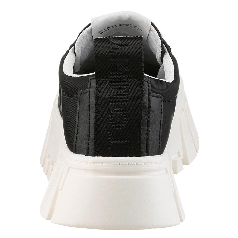 Tommy Jeans Plateausneaker »TJW FLATFORM SNEAKER NYLON« Freizeitschuh Halbschuh Schnürschuh mit markanter Plateausohle kaufen Begrenzt auf 3 Tage