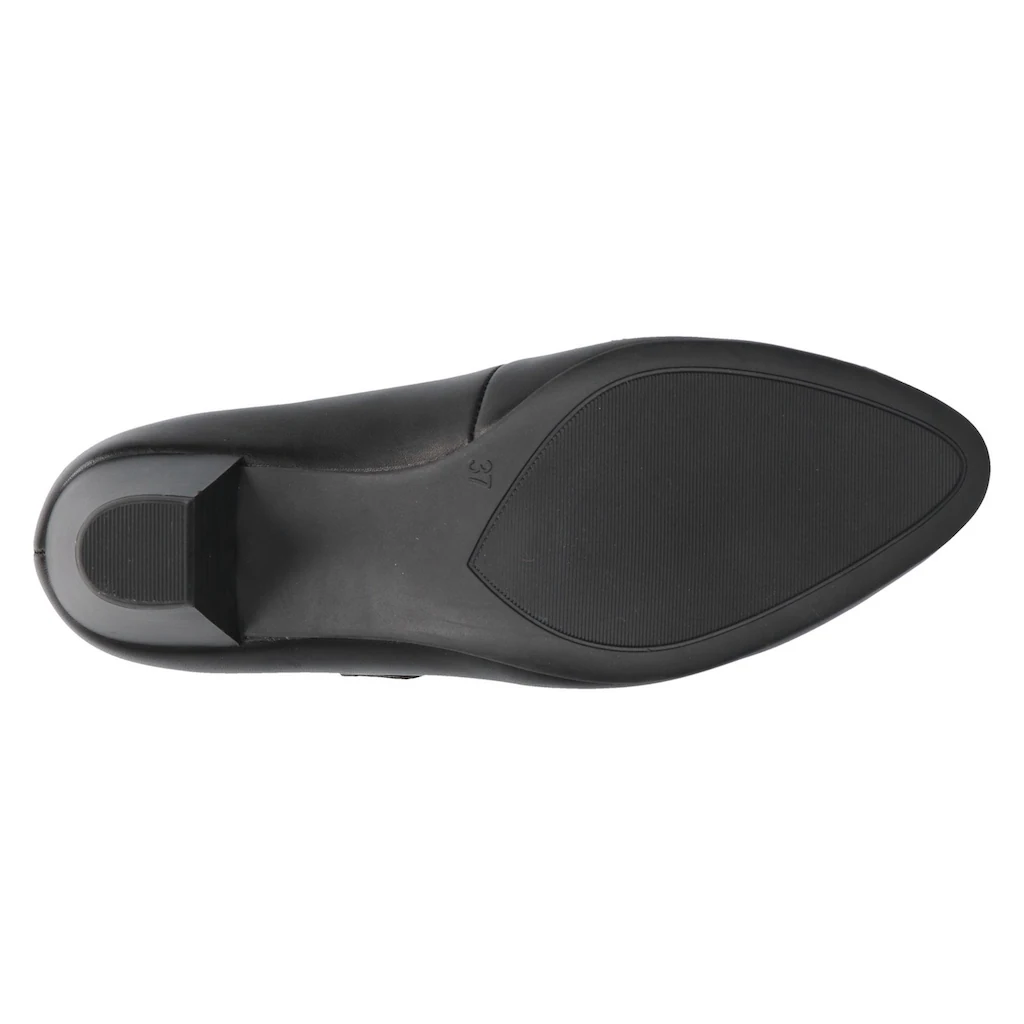 Caprice Spangenpumps Abendschuh Festtagsschuh Trichterabsatzmit Klettriemchen kaufen Black Friday Preise