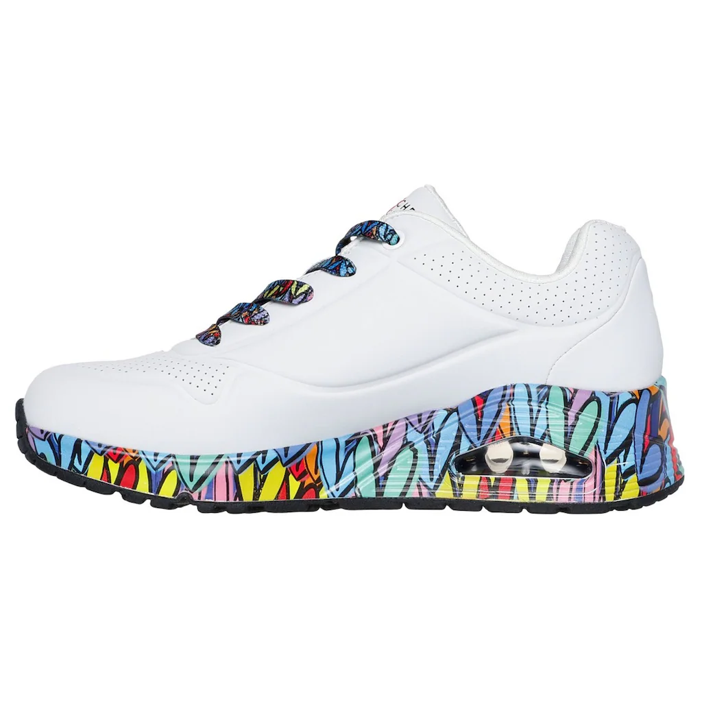 Skechers Sneaker »UNO« Plateausneaker Schnürschuh mit Keilabsatz kaufen Schlussverkauf