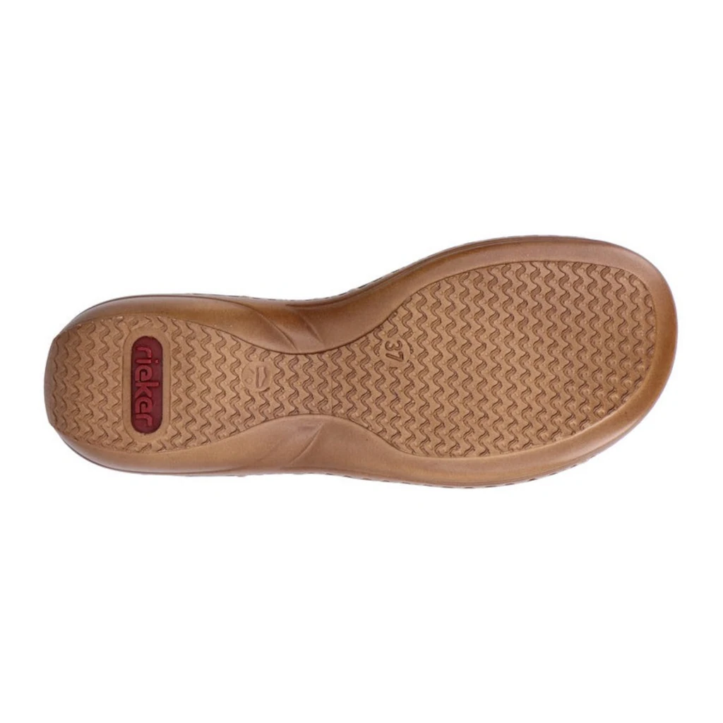 Rieker Riemchensandale Sommerschuh Sandalette Keilabsatz mit Schmucksteinen besetzt bestellen Neueste Mode