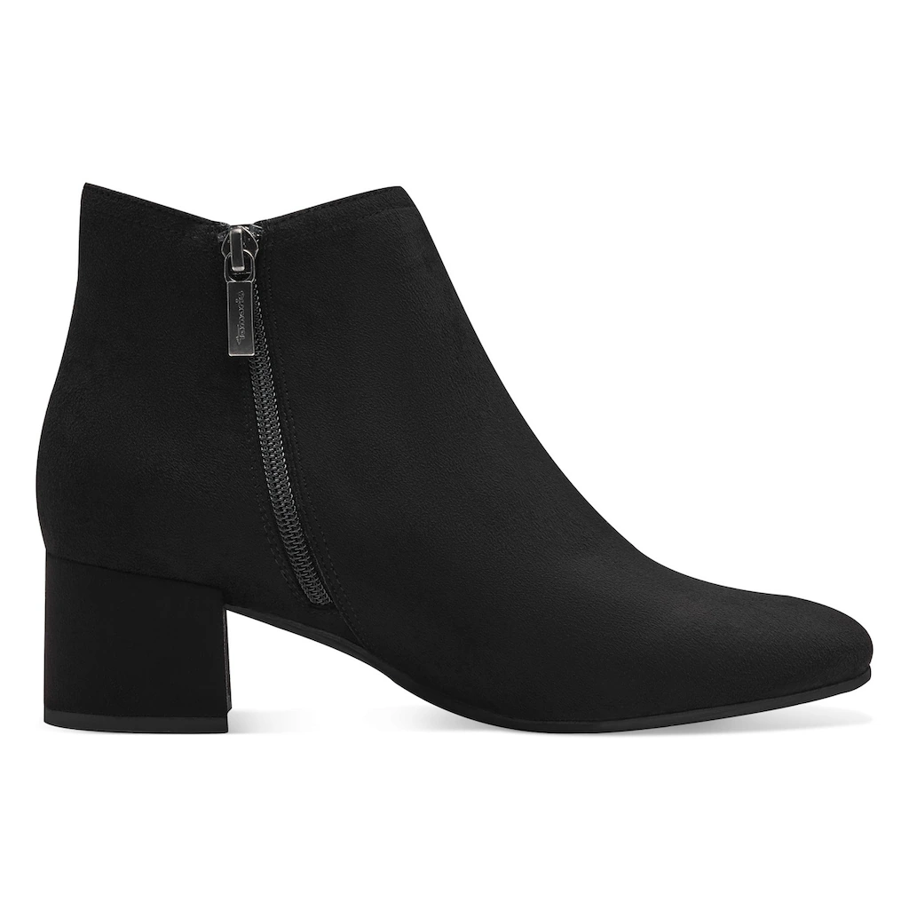 Tamaris Stiefelette Blockabsatz Businessschuh Ankleboots mit Stretcheinsatz online kaufen Räumungsverkauf