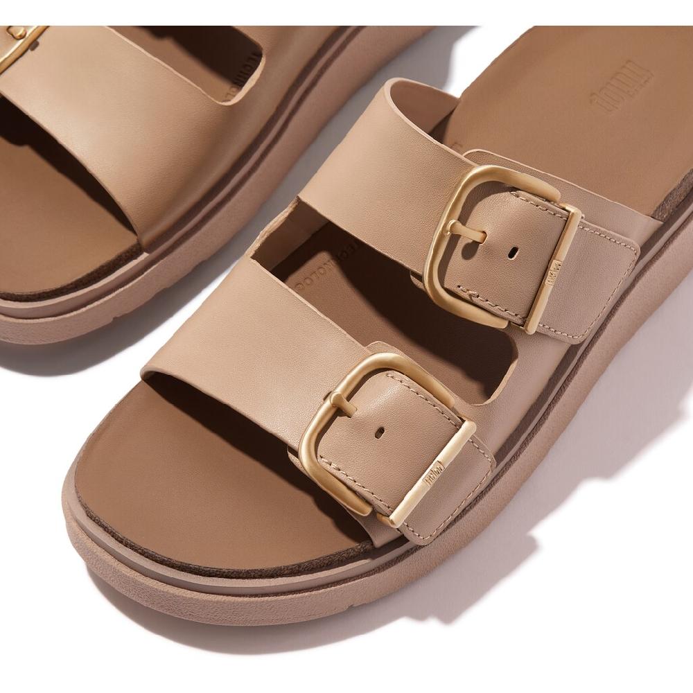 Fitflop Pantolette »GEN-FF« Keilabsatz Sommerschuh Schlappen mit Microwobbleboard-Innensohle Kauf eins, bekomm eins gratis