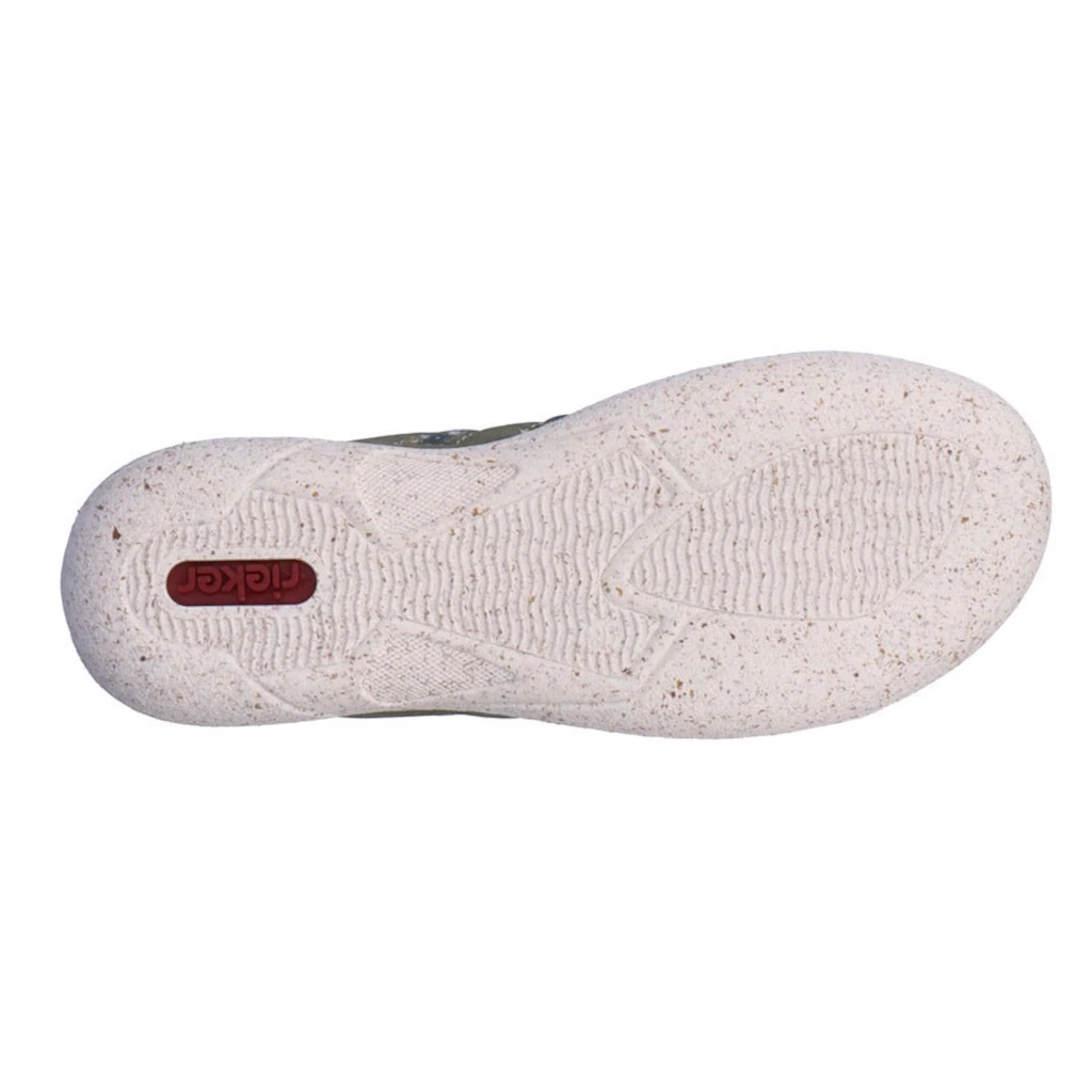 Rieker Slip-On Sneaker Slipper Schlupfschuh Freizeitschuh mit Blumendruck online bestellen Wochenangebot
