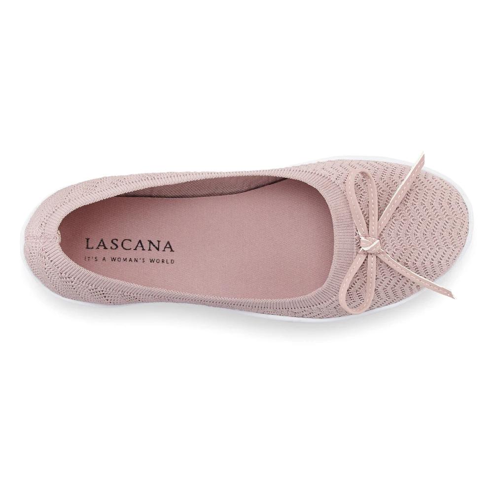 LASCANA Sneaker Ballerinas mit flacher & flexibler Sohle superleicht Slipper Halbschuh VEGAN ▷ für Begrenzte Freigabe