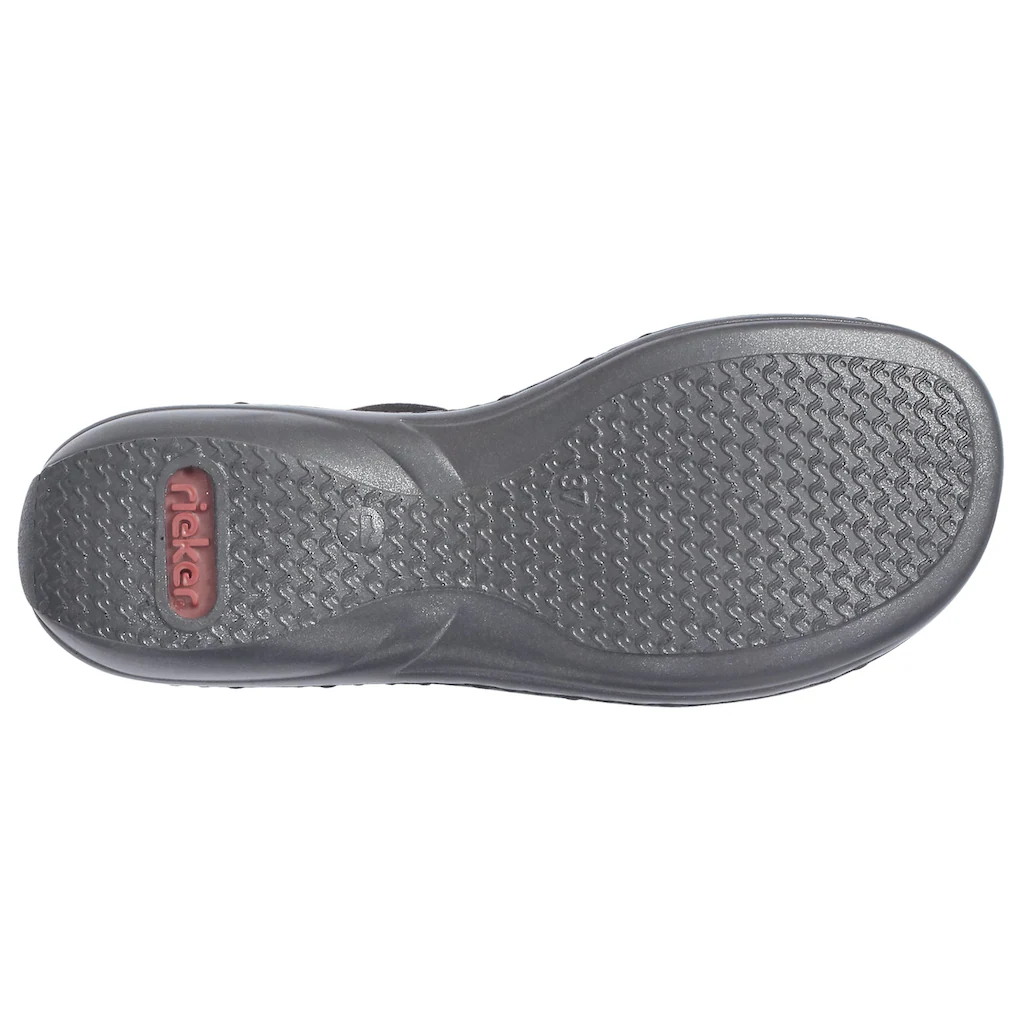 Rieker Riemchensandale Sommerschuh Sandalette Keilabsatz mit schöner Verzierung online kaufen Zeitbegrenzte Promotion