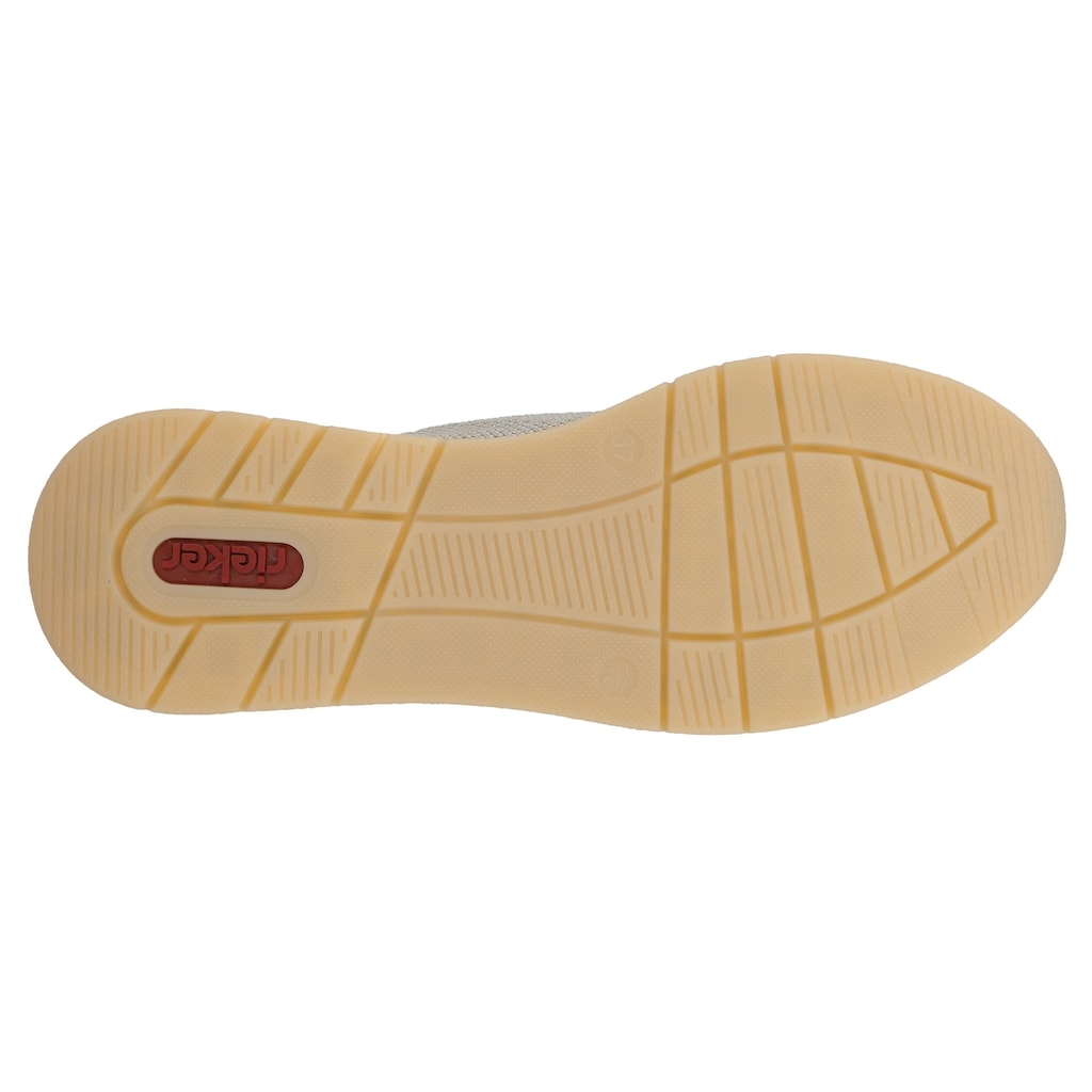 Rieker Slip-On Sneaker Slipper Schlupfschuh Halbschuh Freizeitsneaker mit Anziehlasche ▷ für Fabrikladen