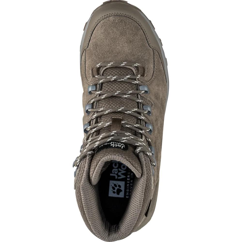 Jack Wolfskin Wanderschuh »REFUGIO TEXAPORE MID W« wasserdicht auf Rechnung online kaufen Limitierter Zeitrabatt