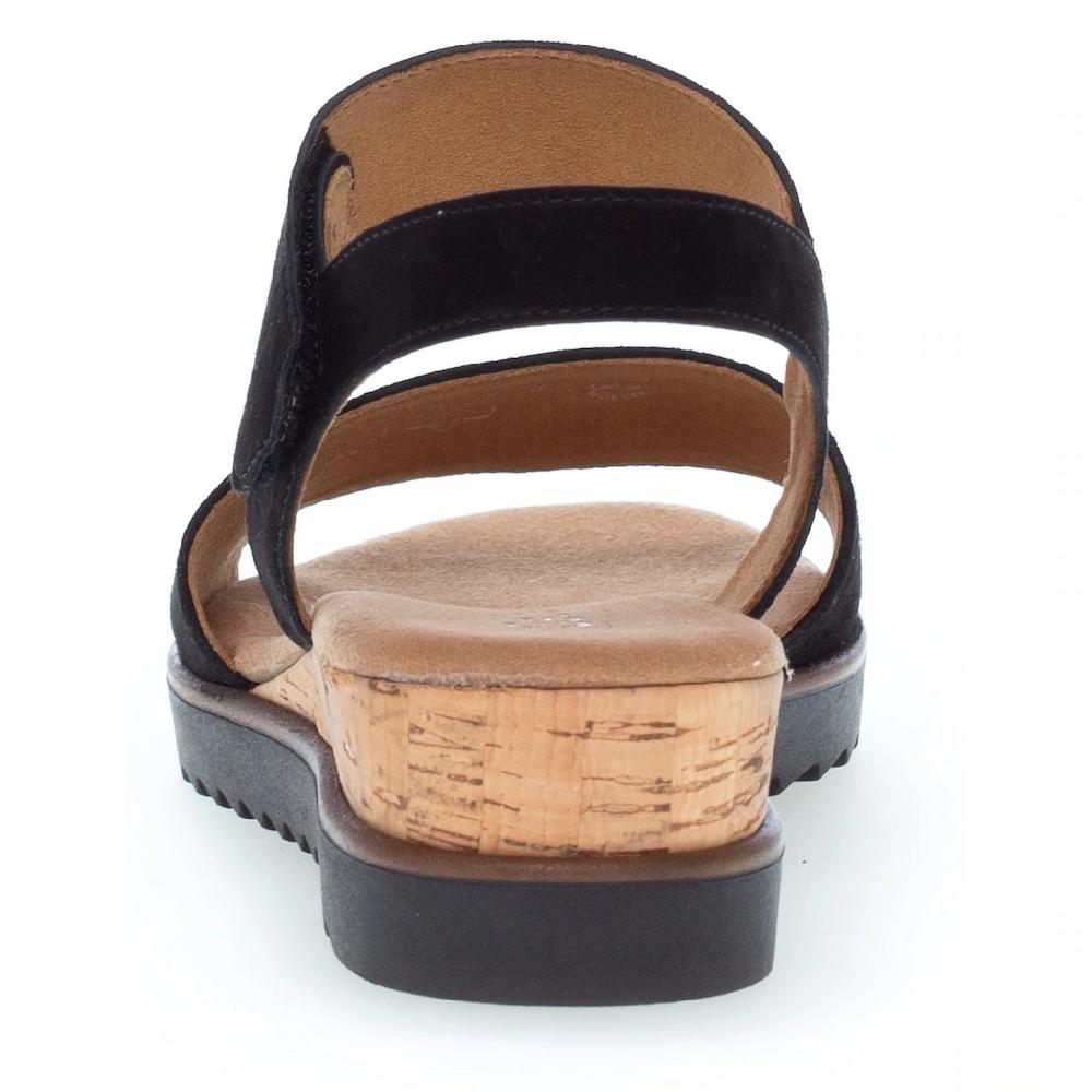 Gabor Sandalette »GENUA« Sommerschuh Sandale Keilabsatz mit kleinem Stretch Weite G online kaufen Sonderangebot