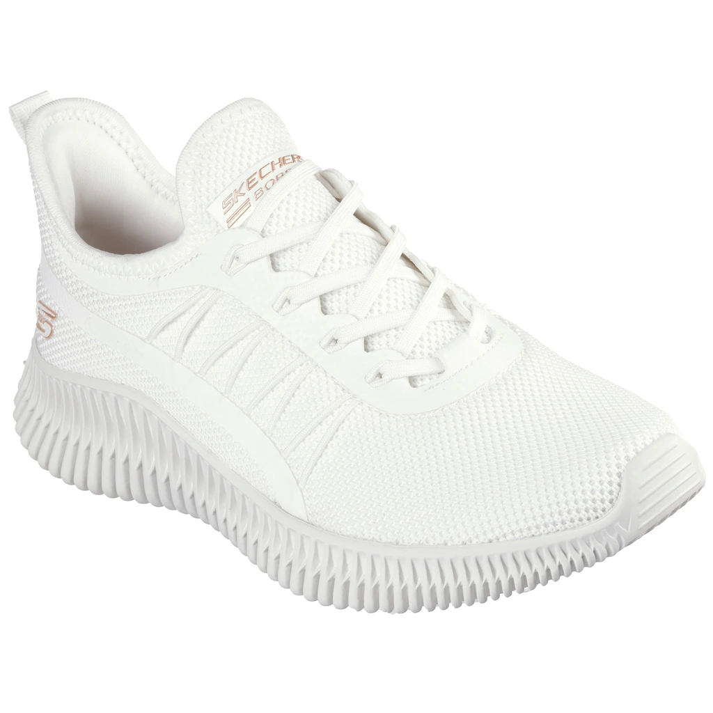 Skechers Slip-On Sneaker »BOBS GEO-NEW AESTHETICS« Freizeitschuh Schlupfschuh in veganer Verarbeitung online kaufen