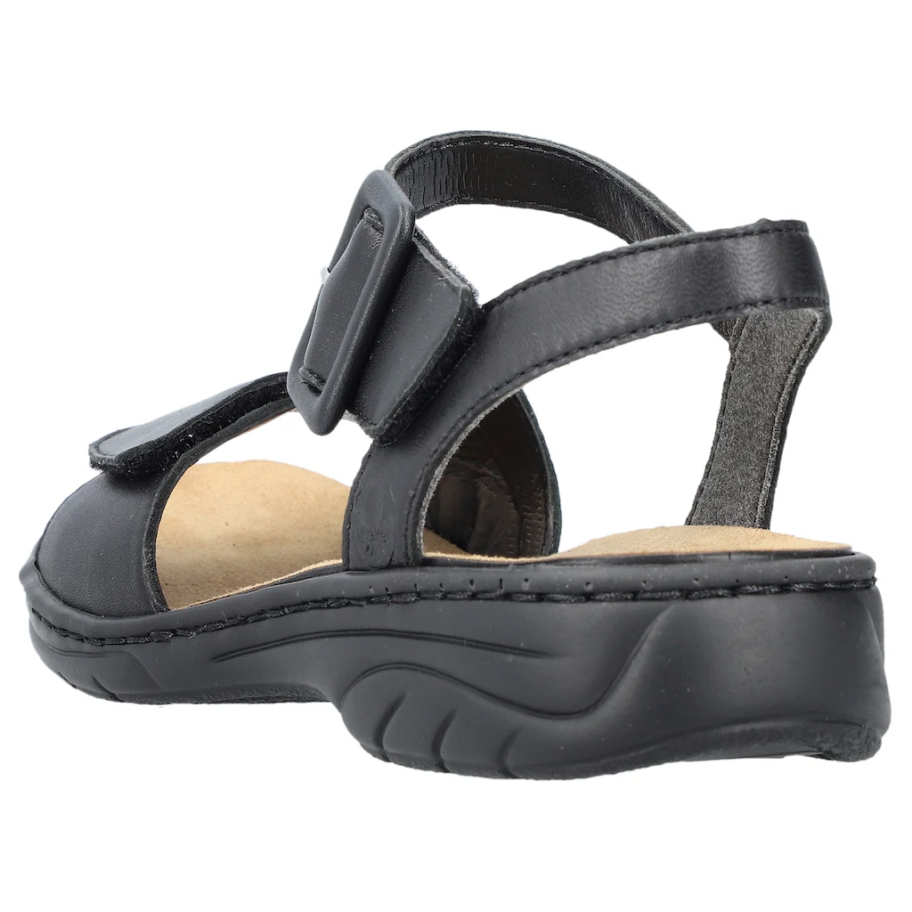 (Rieker Sandale Sommerschuh Sandalette Klettschuh mit Klettverschluss Muttertagsangebot