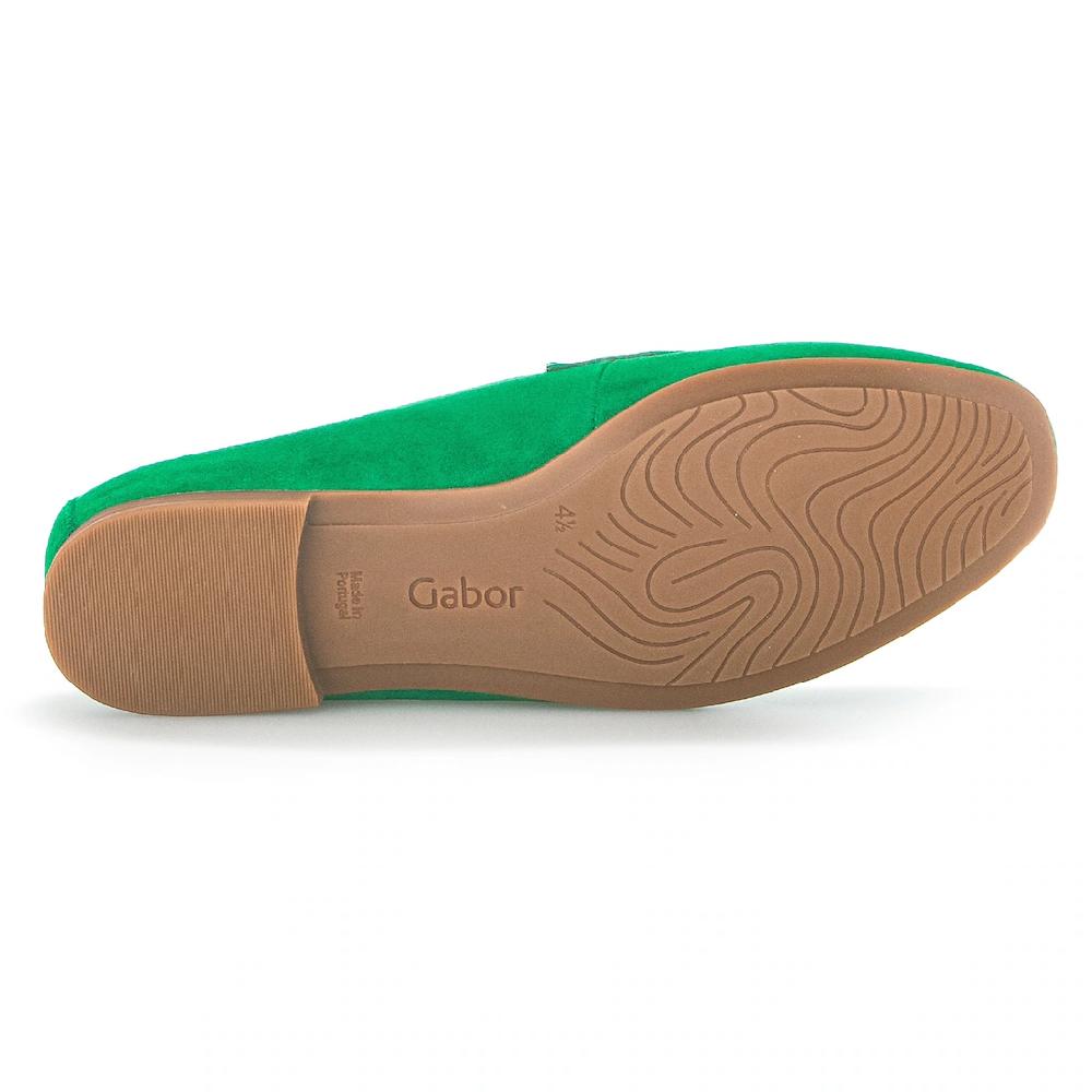 Gabor Loafer Slipper Business Schuh mit Zierriegel und Blockabsatz ▷ für Tägliche Deals