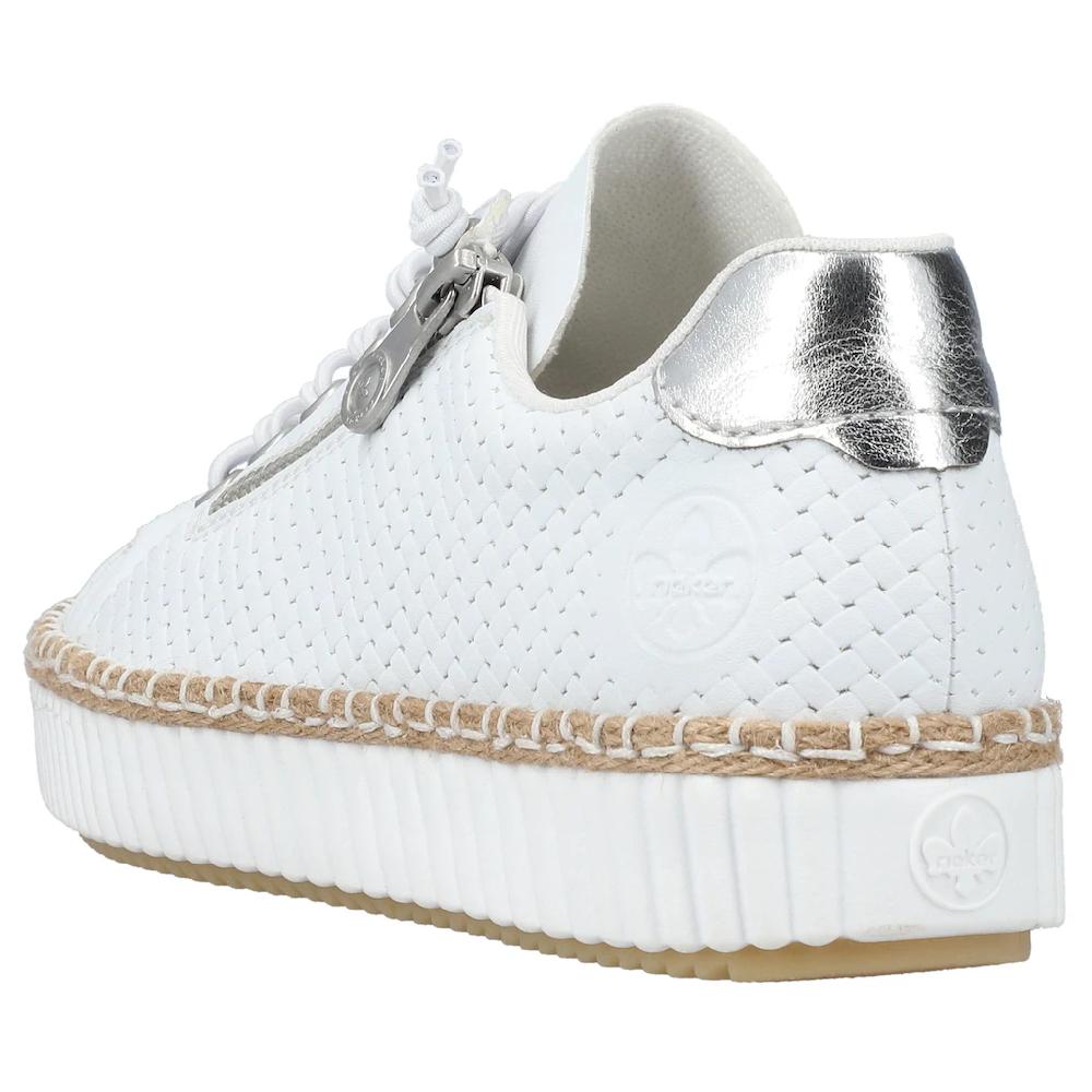 Rieker Sneaker mit modischer Ziernaht Freizeitschuh Halbschuh Schnürschuh bestellen Riesige Ersparnisse