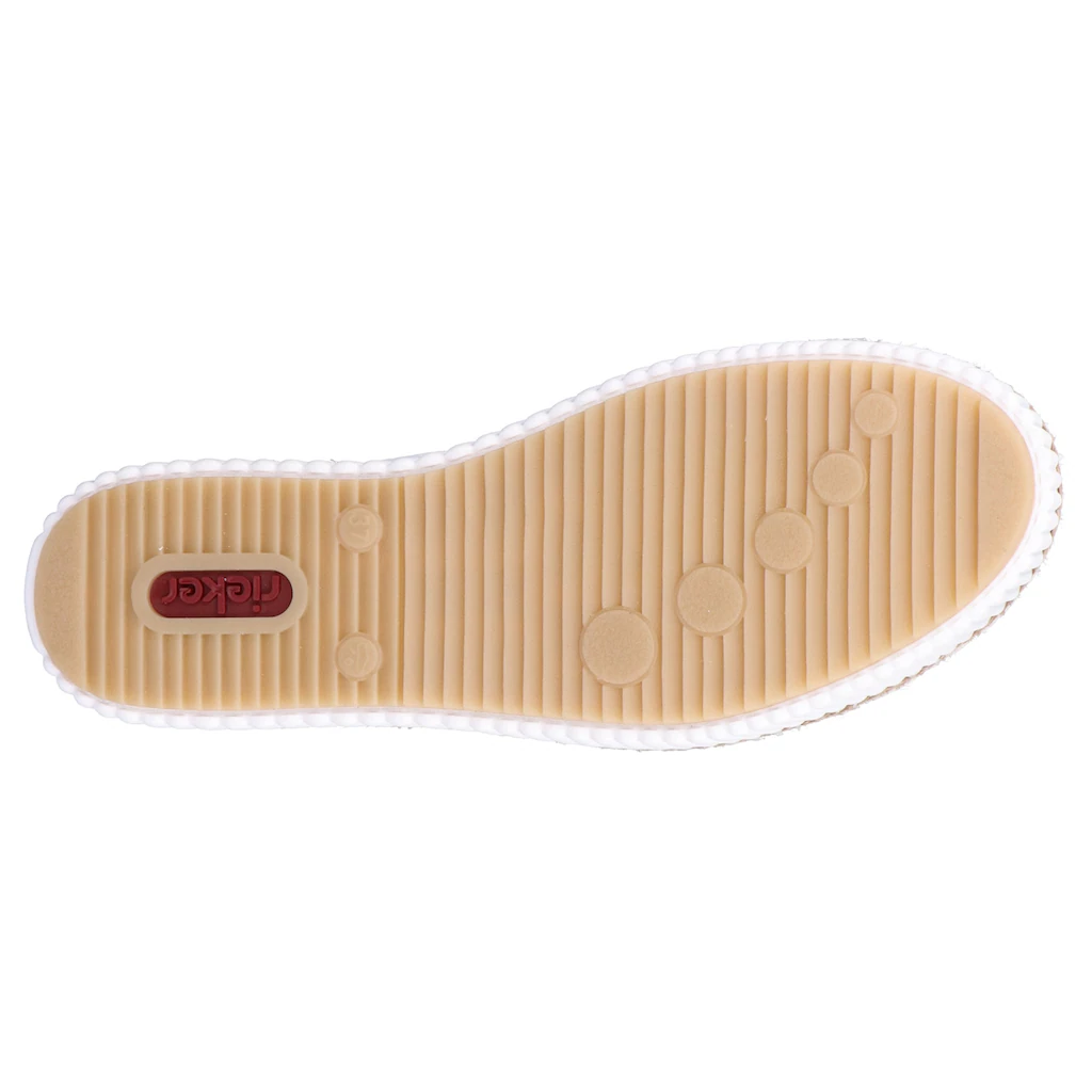 Rieker Sneaker mit modischer Ziernaht Freizeitschuh Halbschuh Schnürschuh bestellen Riesige Ersparnisse
