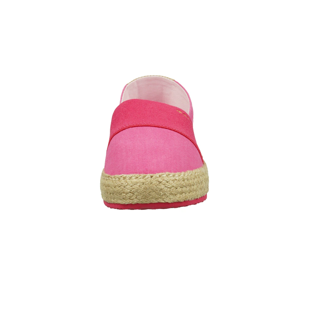 Gant Espadrille »Raffiaville« Strandschuh Slipper mit Bast-Verzierung Kostenlose Rückgabe