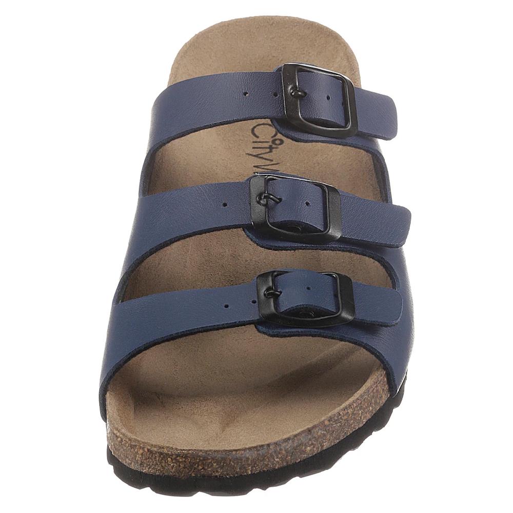 Aniston SHOES Pantolette Gartenschuh Berufsschuh Hausschuh mit Veloursleder-Fußbett Neueste Stile