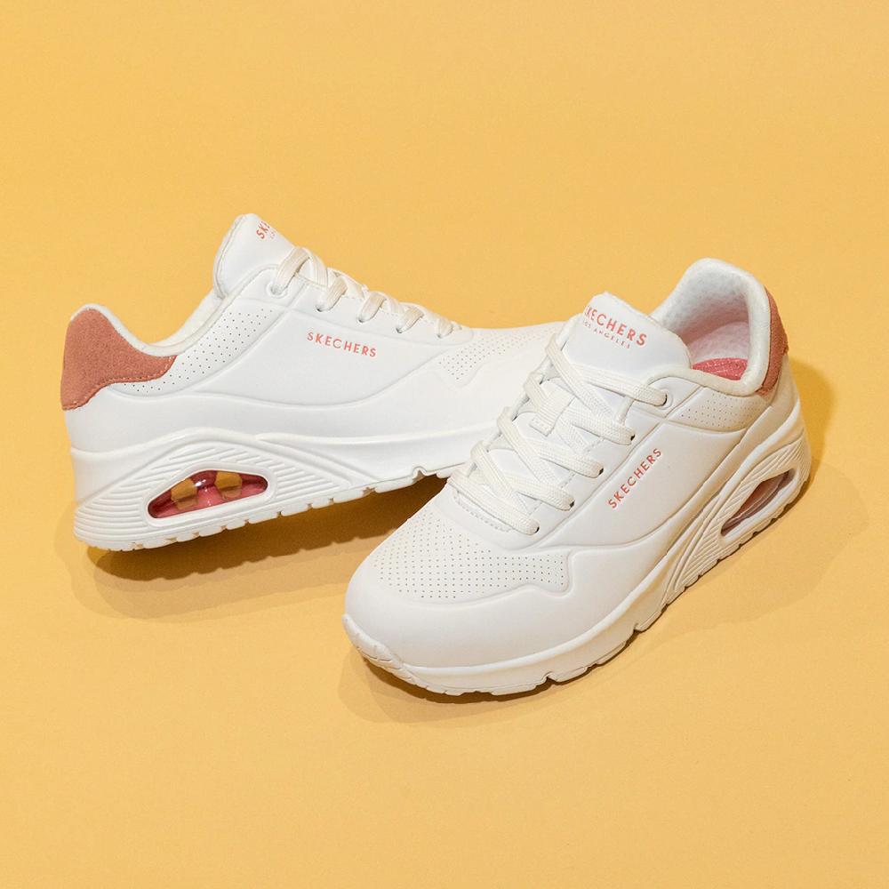 Skechers Sneaker »UNO - POP BACK« Freizeitschuh Halbschuh Schnürschuh komfortabler Skech-Air Funktion online bestellen Letzte 2 Tage