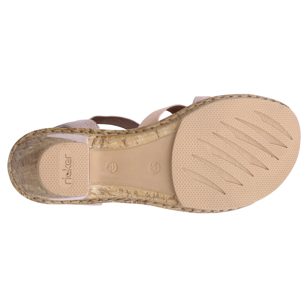 Rieker Sandalette mit Gummizug-Riemchen online kaufen Riesige Rabatte