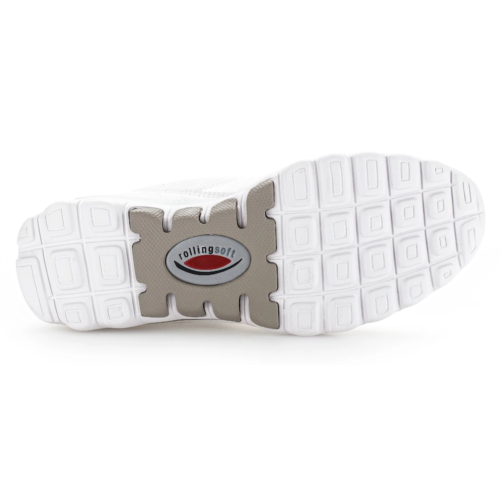 Gabor Rollingsoft Sneaker mit sportlichem Mesheinsatz Freizeitschuh Halbschuh Schnürschuh Clearance-Verkauf
