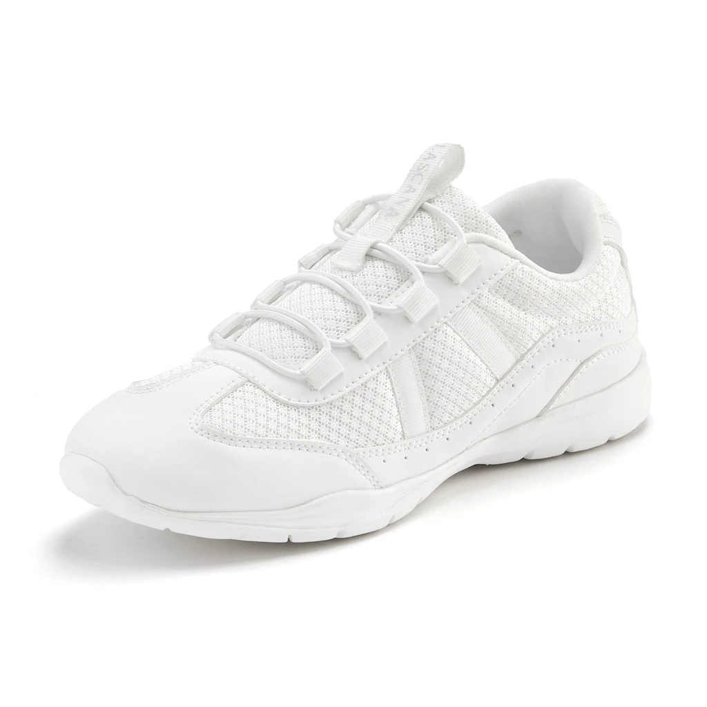LASCANA Sneaker Slip-On Freizeitschuh Halbschuh mit elastischen Schnürbändern VEGAN kaufen 2025