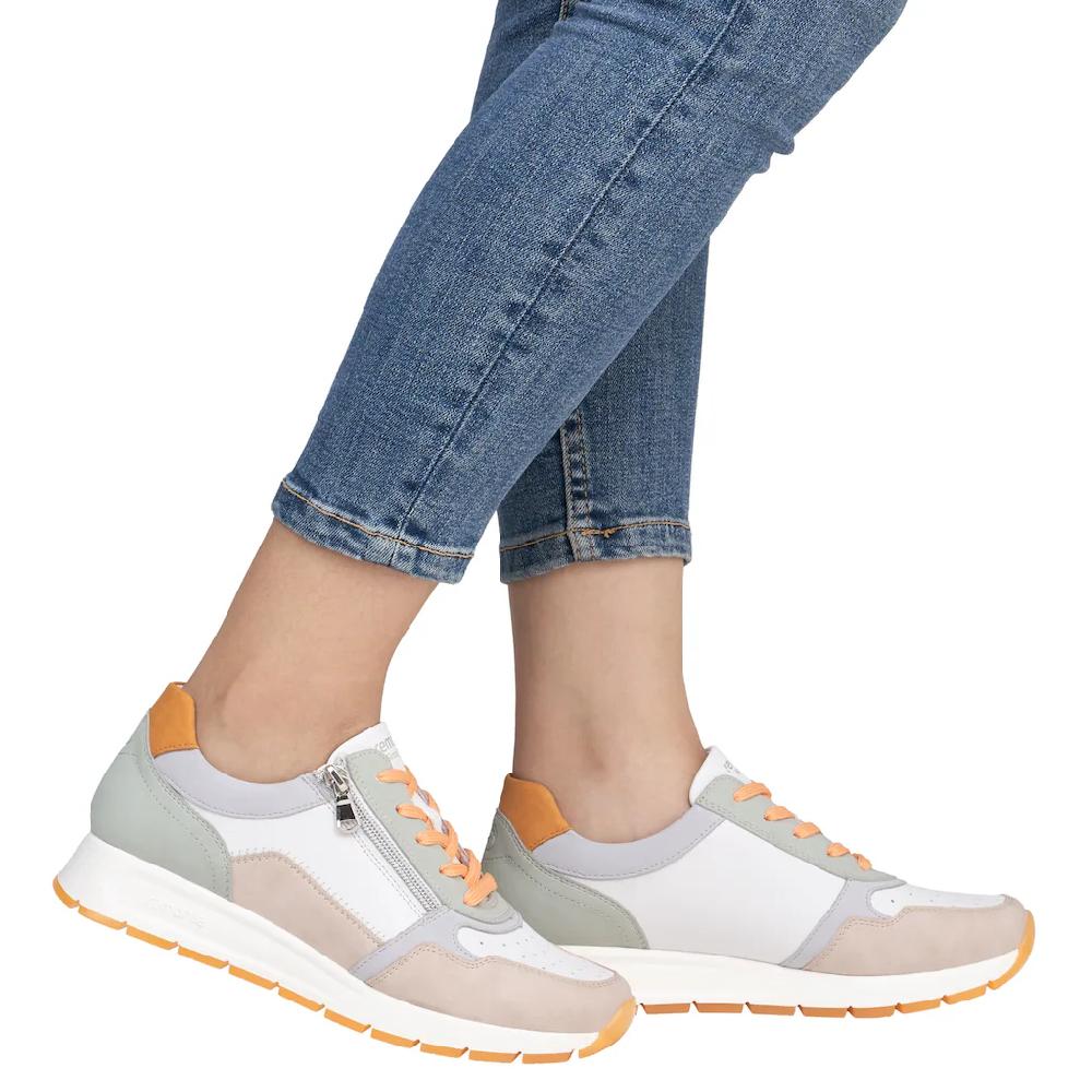 Remonte Keilsneaker Freizeitschuh Halbschuh Schnürschuh mit gepolstertem Schaftrand kaufen Auslauf