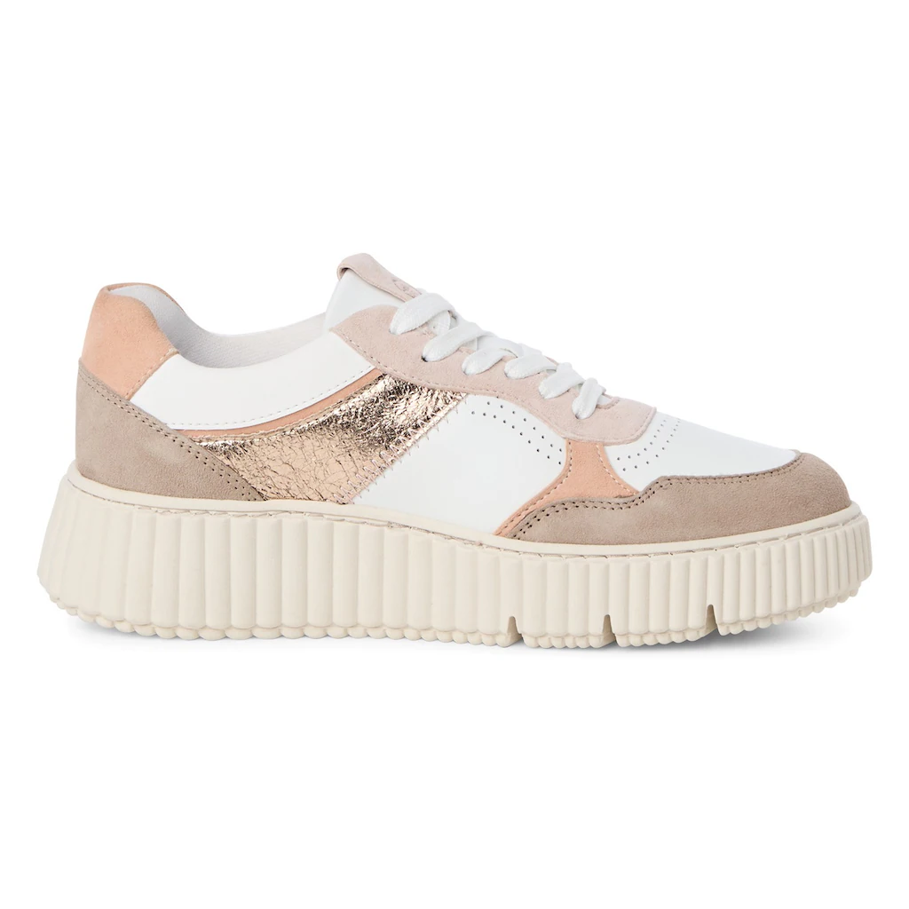 Tamaris Plateausneaker Freizeitschuh Halbschuh Schnürschuh mit TOUCH-IT Technologie kaufen im Angebot