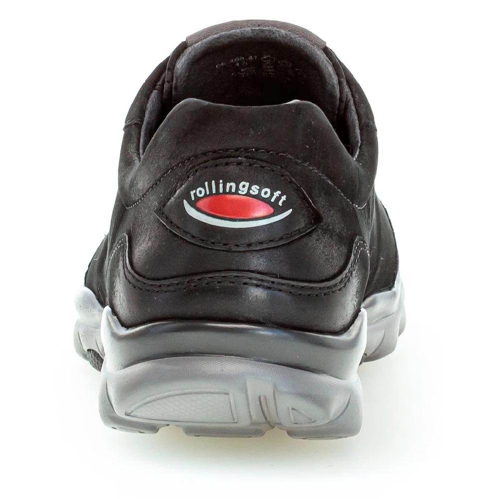 Gabor Rollingsoft Keilsneaker mit Logoschriftzug an der Ferse Freizeitschuh Halbschuh Schnürschuh ▷ für Günstiger Verkauf