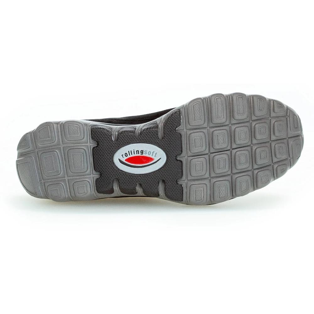 Gabor Rollingsoft Keilsneaker mit Logoschriftzug an der Ferse Freizeitschuh Halbschuh Schnürschuh ▷ für Günstiger Verkauf