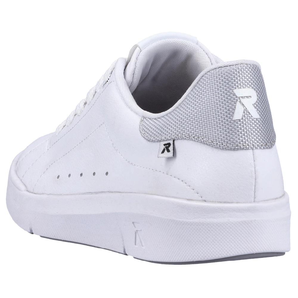 (RIEKER Sport Sneaker in monochromer Optik Freizeitschuh Halbschuh Schnürschuh Fabrikverkauf