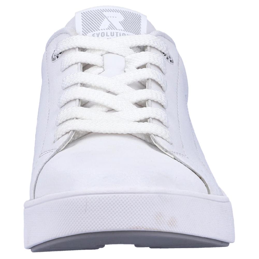(RIEKER Sport Sneaker in monochromer Optik Freizeitschuh Halbschuh Schnürschuh Fabrikverkauf