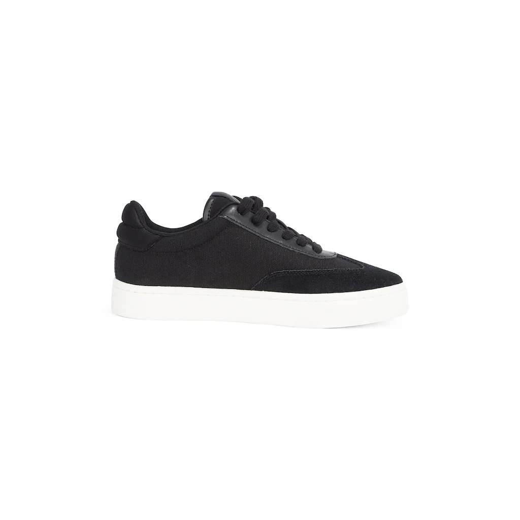 Calvin Klein Jeans Sneaker »CLASSIC CUPSOLE LOW MIX MG WN« Schnürschuh Freizeitschuh Halbschuh mit Logoschriftzug seitlich kaufen Meist gekauft
