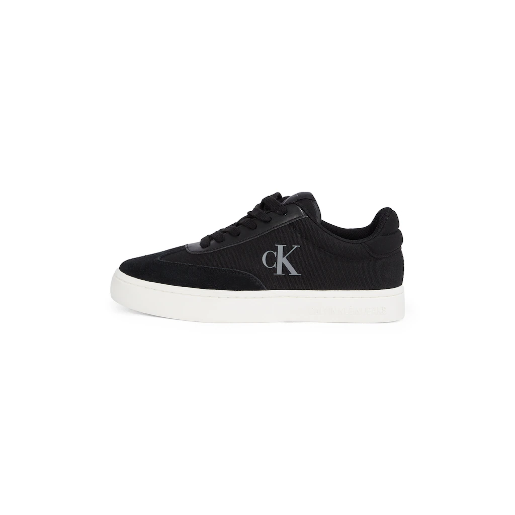 Calvin Klein Jeans Sneaker »CLASSIC CUPSOLE LOW MIX MG WN« Schnürschuh Freizeitschuh Halbschuh mit Logoschriftzug seitlich kaufen Meist gekauft