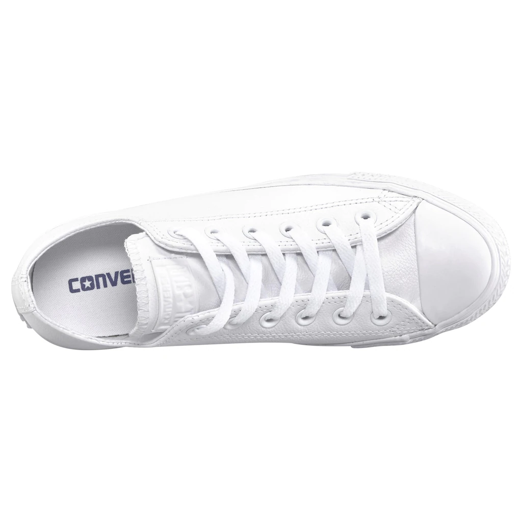 Converse Sneaker »Chuck Taylor Basic Leather Ox Monocrome« Flash Sale